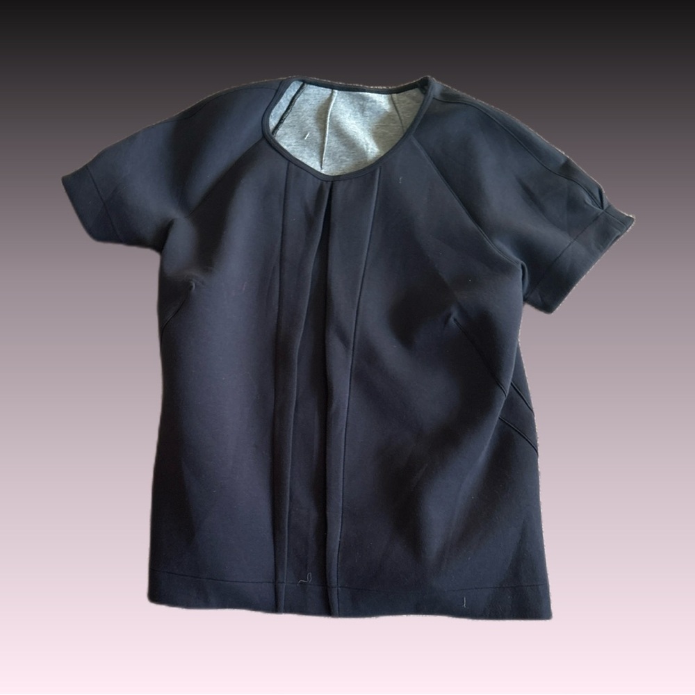 Lululemon &go Keepsake Tee Black size 12